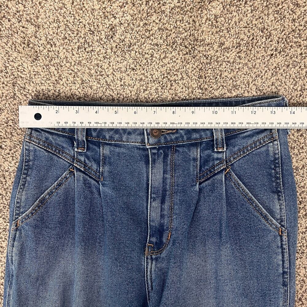 Hollister Womens 5 Y2K 90s Grunge Retro Minimalist Ultra High Rise‎ Mom Jeans - Picture 9 of 12